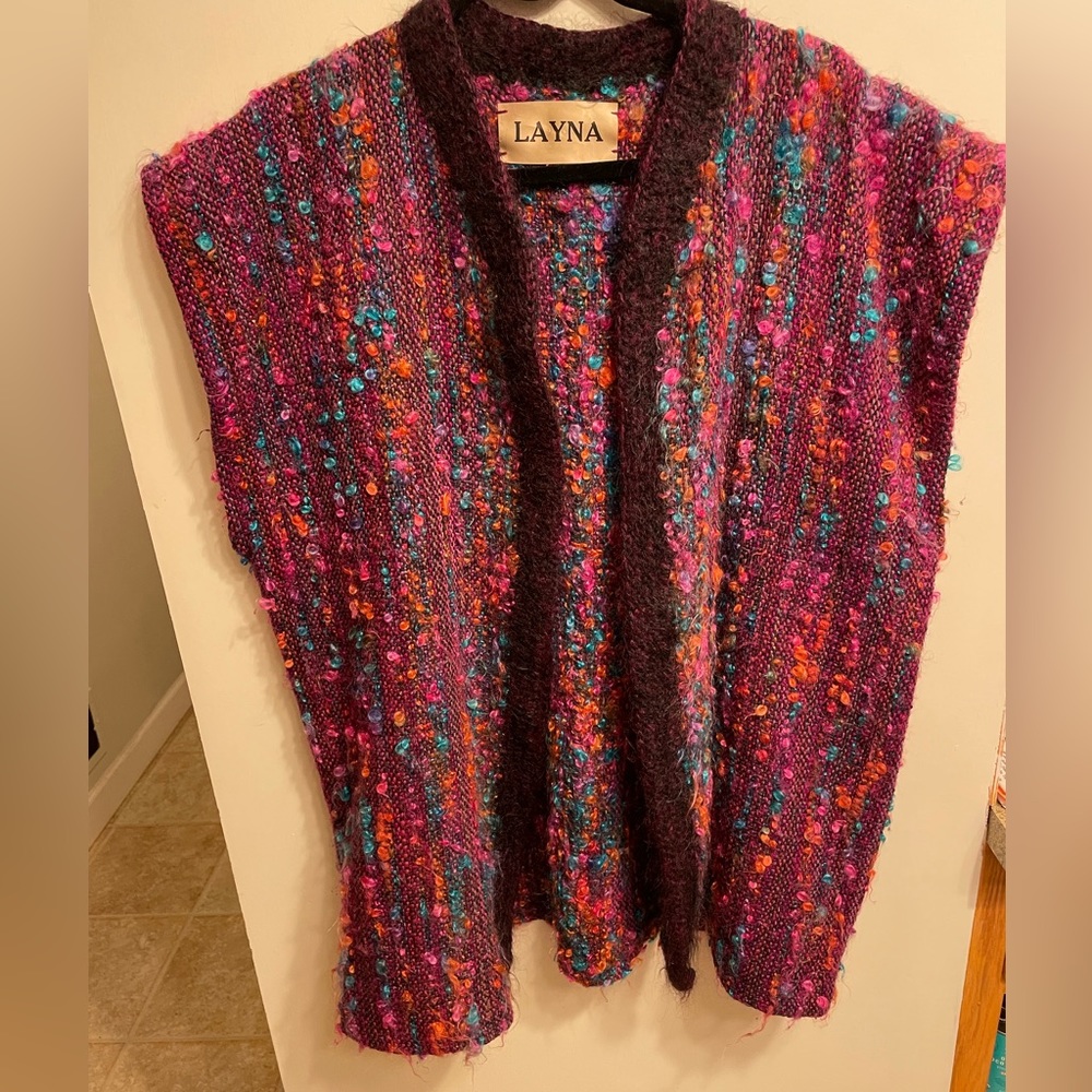 Multicolor Knit Women's Top